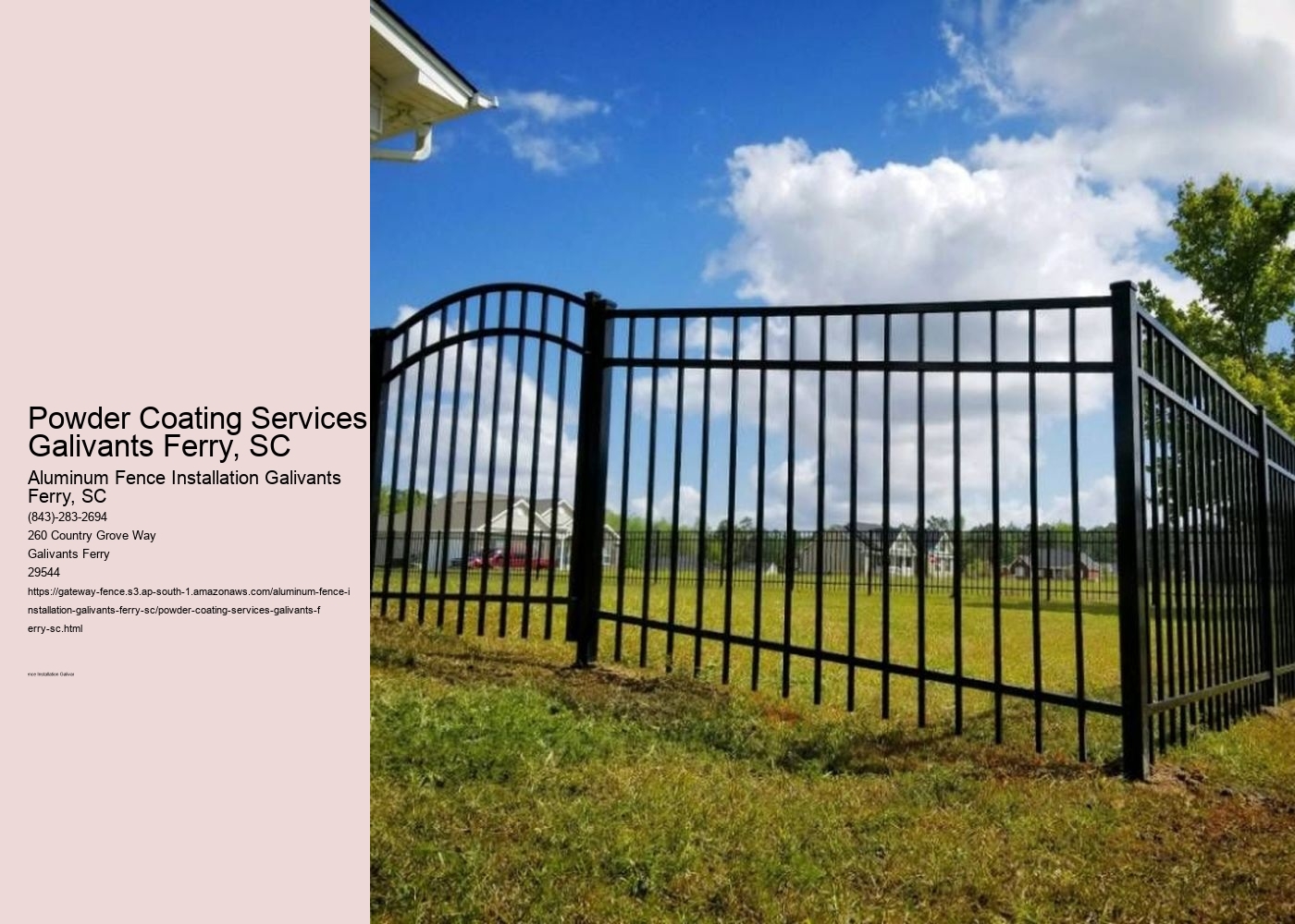 Powder Coating Services Galivants Ferry, SC